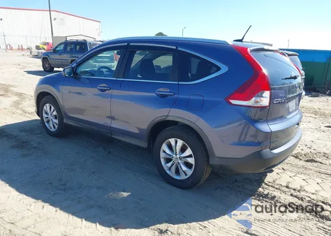 2013 Honda Cr-V Ex-L из США, поврежденный, VIN 2HKRM4H77DH624875